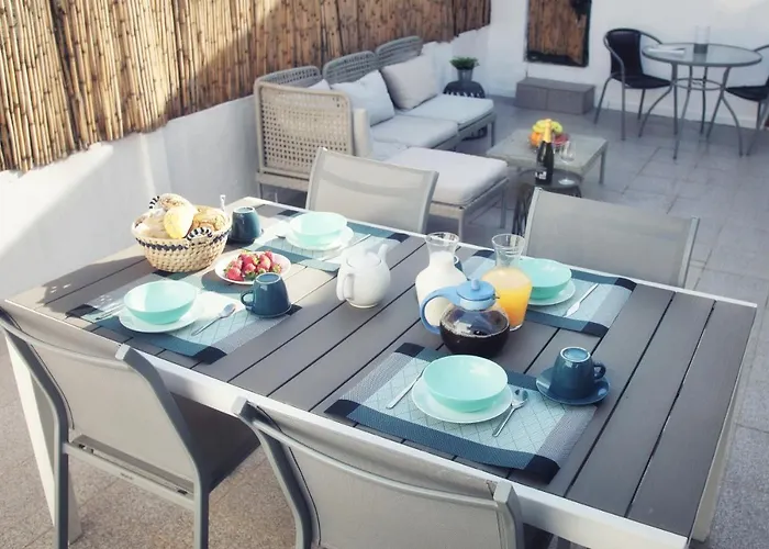 Moradia Central Olhao - T2 Patio Amplo Cheio De Sol